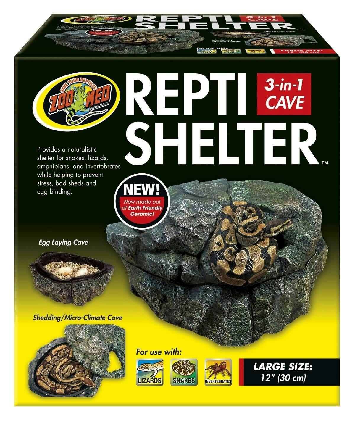 Image for Zoo Med Repti Shelter 3-in-1 Cave (Large) by Josh's Frogs