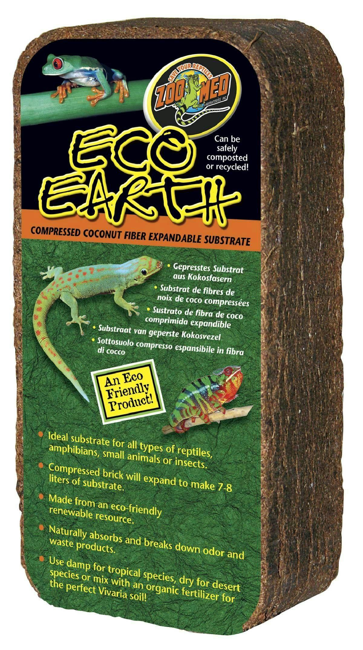 Image 1 for Zoo Med Eco Earth Coconut Fiber Brick by Josh's Frogs