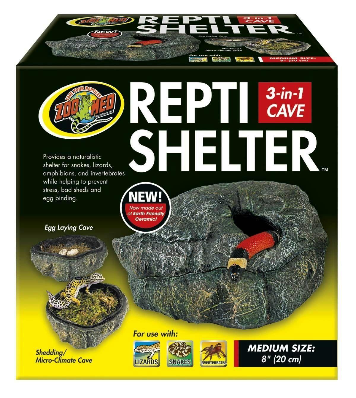 Image for Zoo Med Repti Shelter 3-in-1 Cave (Medium) by Josh's Frogs