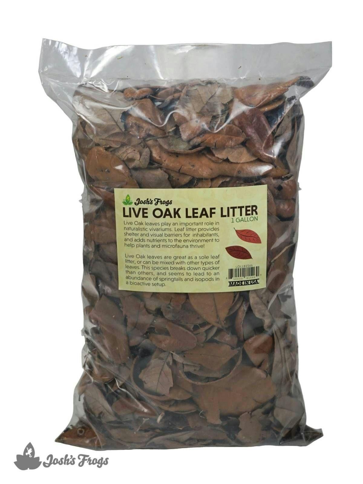 Image 1 for Live Oak Leaf Litter (1 Gallon) by Josh's Frogs