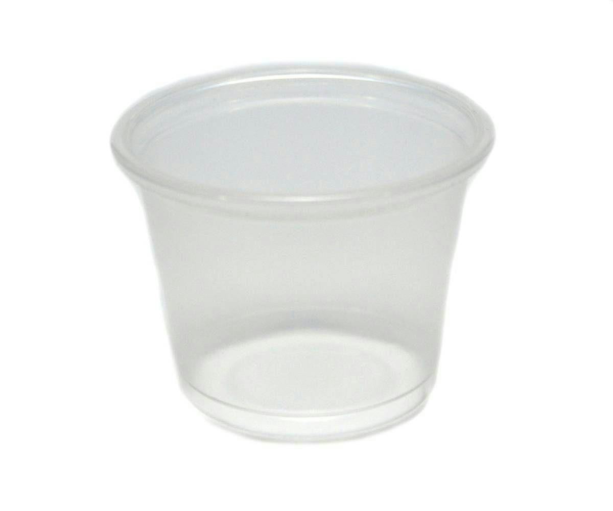 Image for Plastic Deli Feeding Cups (1 oz - 125 count sleeve) NO LIDS by Josh's Frogs