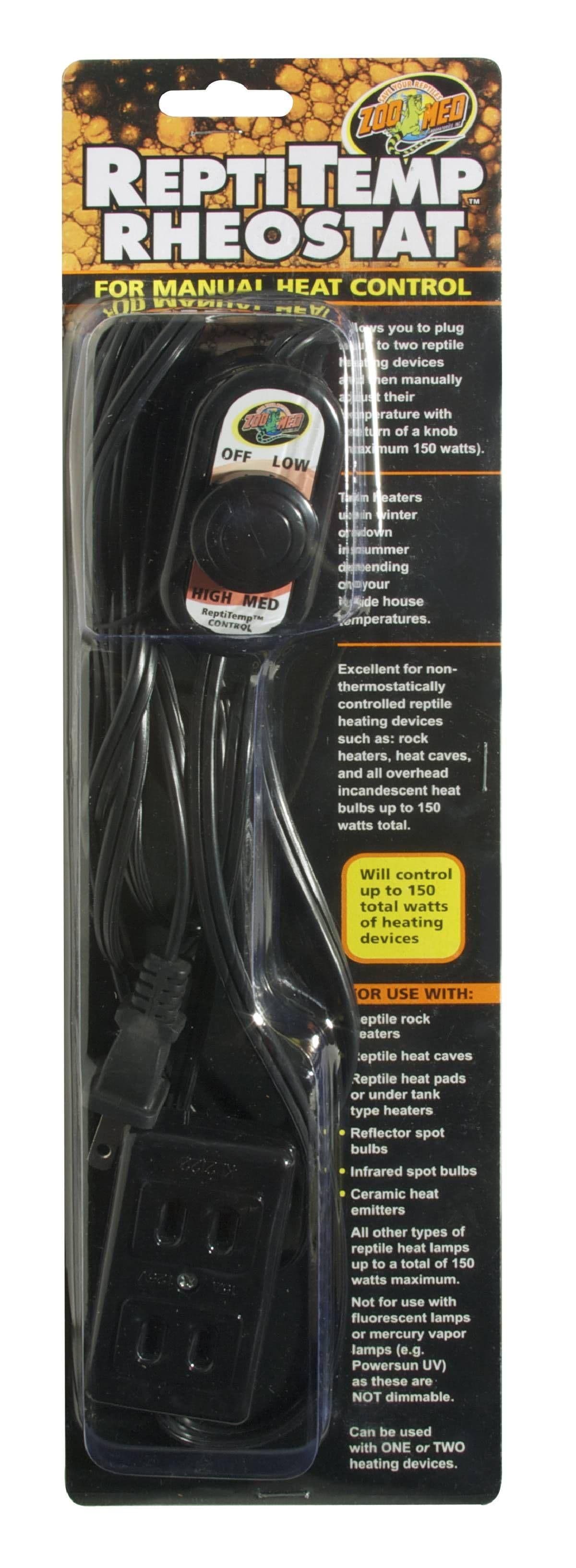 Image 1 for Zoo Med ReptiTemp Rheostat by Josh's Frogs