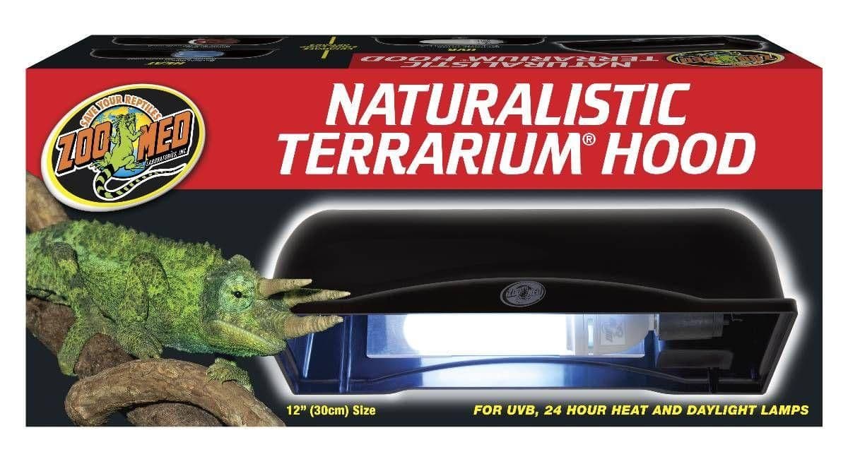 Image 1 for Zoo Med Naturalistic Terrarium Hood (12") by Josh's Frogs