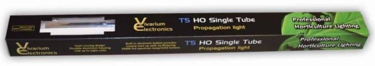 Image 1 for Vivarium Electronics T5 HO Single Bulb Light Strip (48” 54 Watt) by Josh's Frogs