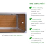 Preview image 2 for 48”x24”x16” Meridian PVC Panel Reptile Enclosure by Zen Habitats