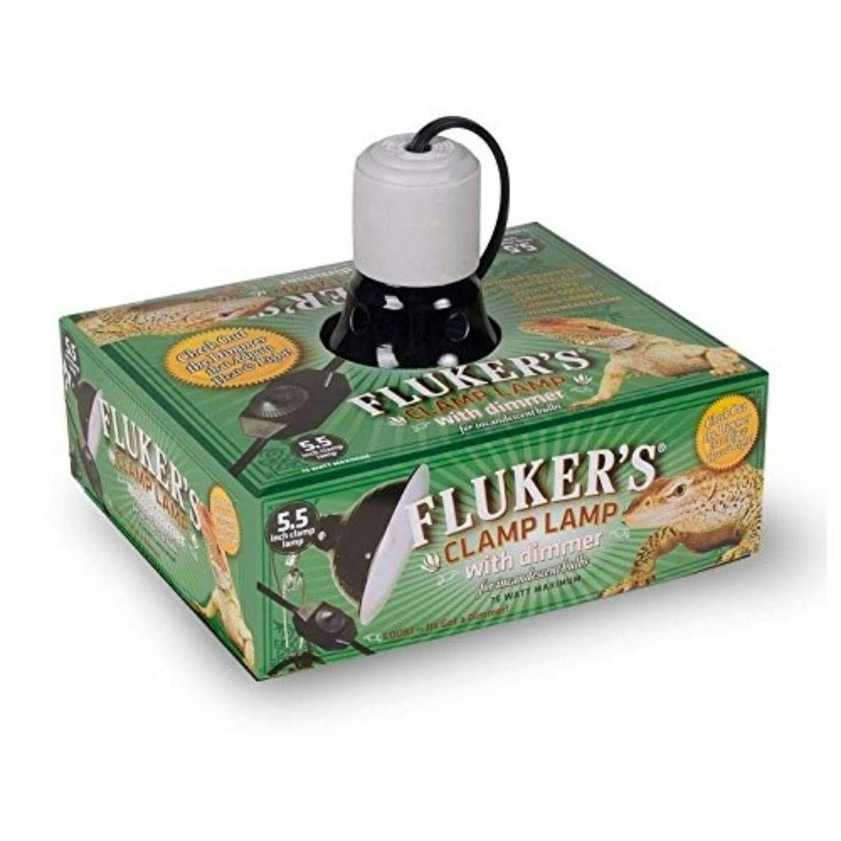 Image for Fluker's Repta-Clamp Lamp with Dimmable Switch (5.5") by Josh's Frogs