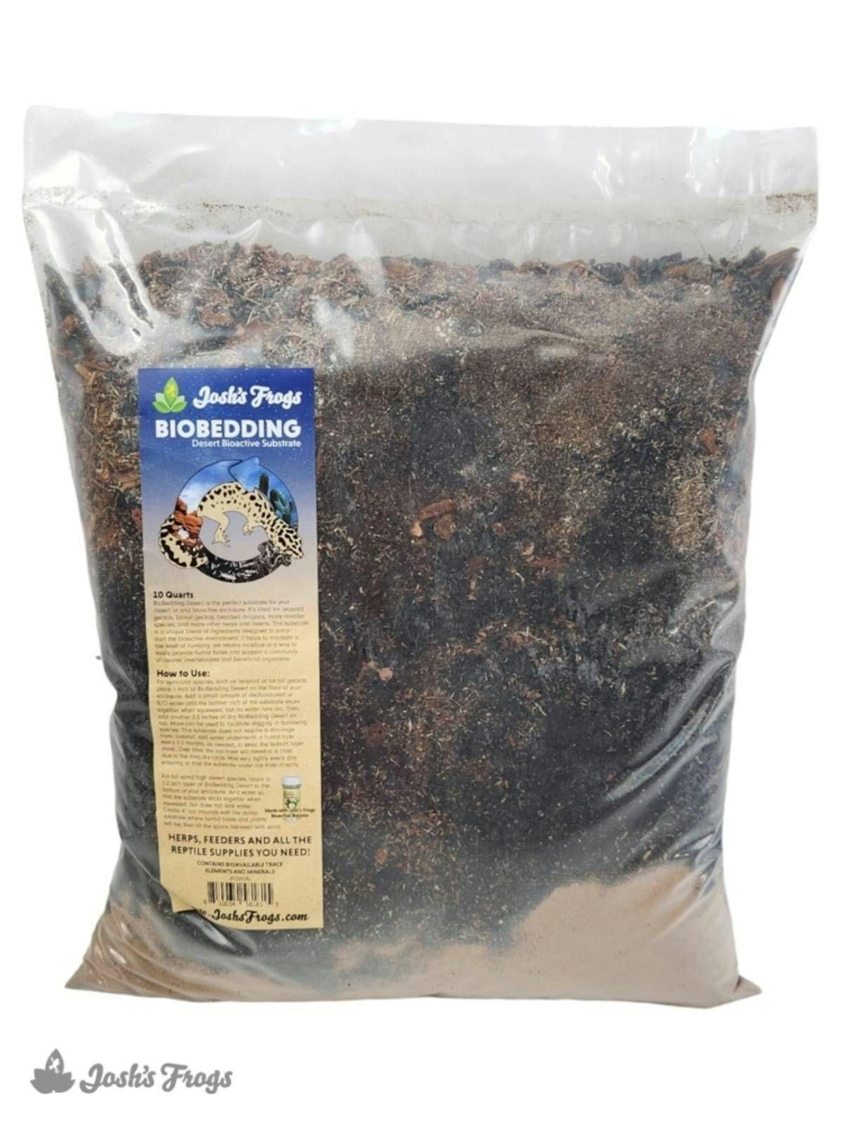 Image for Josh's Frogs BioBedding Desert Bioactive Substrate (10 quarts) by Josh's Frogs