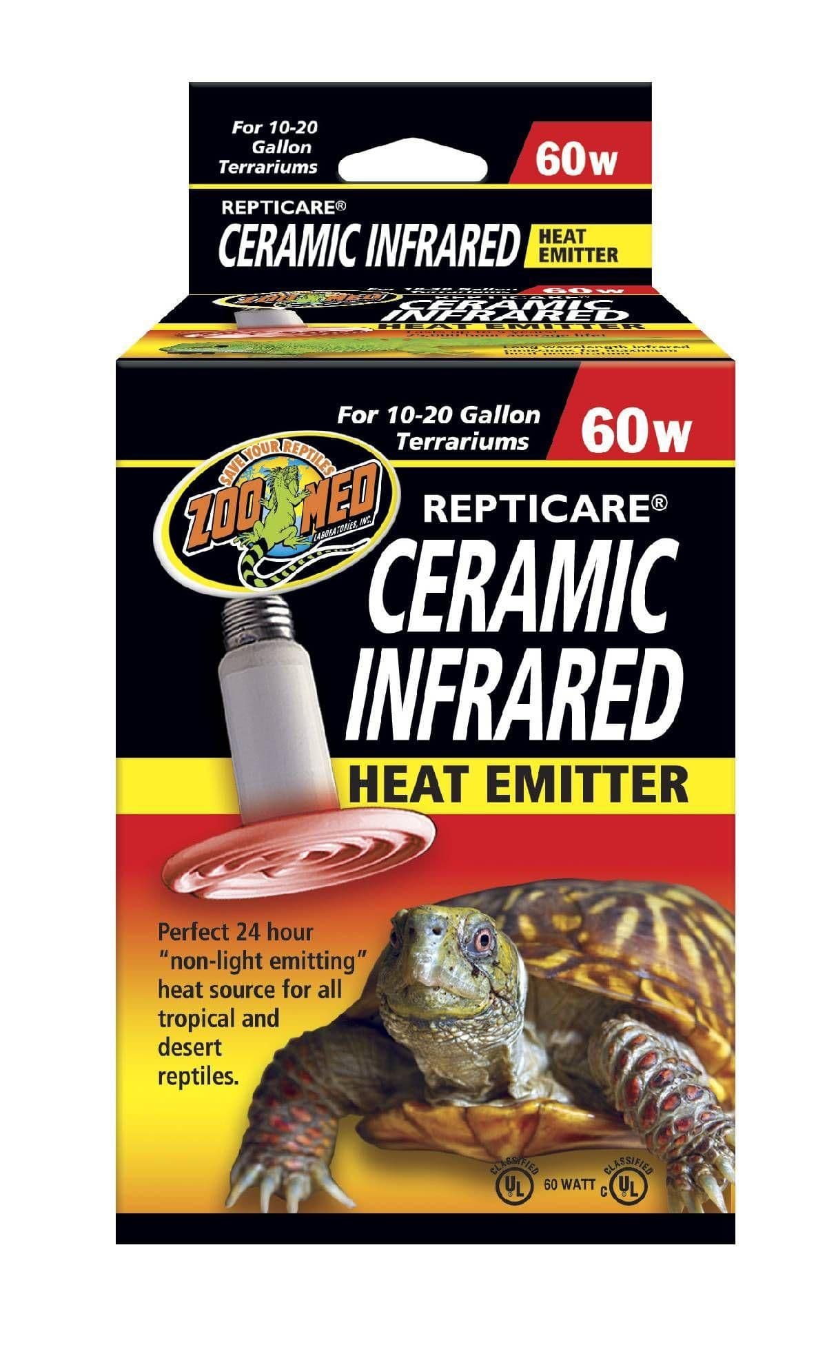 Image 1 for Zoo Med ReptiCare Ceramic Heat Emitter (60 Watt) by Josh's Frogs